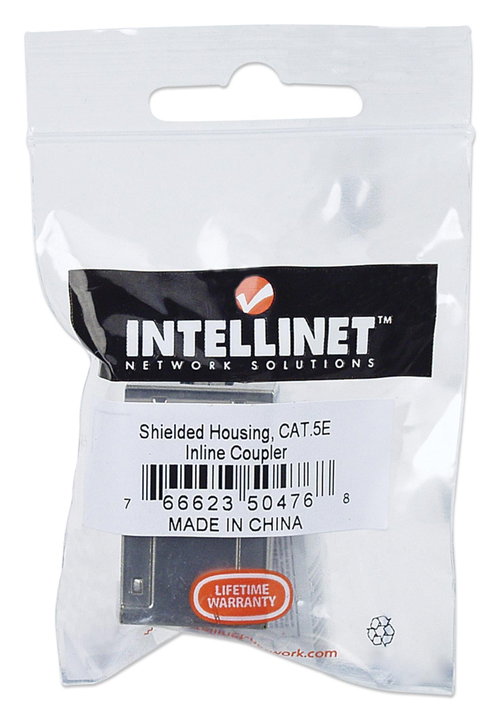 Accoppiatore RJ45 schermato Cat5e F/F metallo - Intellinet IWP-ADAP-8-SC