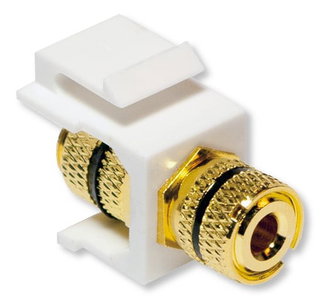 Adattatore Keystone con Terminali a Morsetto Nero - Logilink IWP-ADAP-AUDB