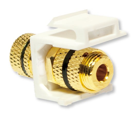 Adattatore Keystone con Terminali a Morsetto Nero - Logilink IWP-ADAP-AUDB