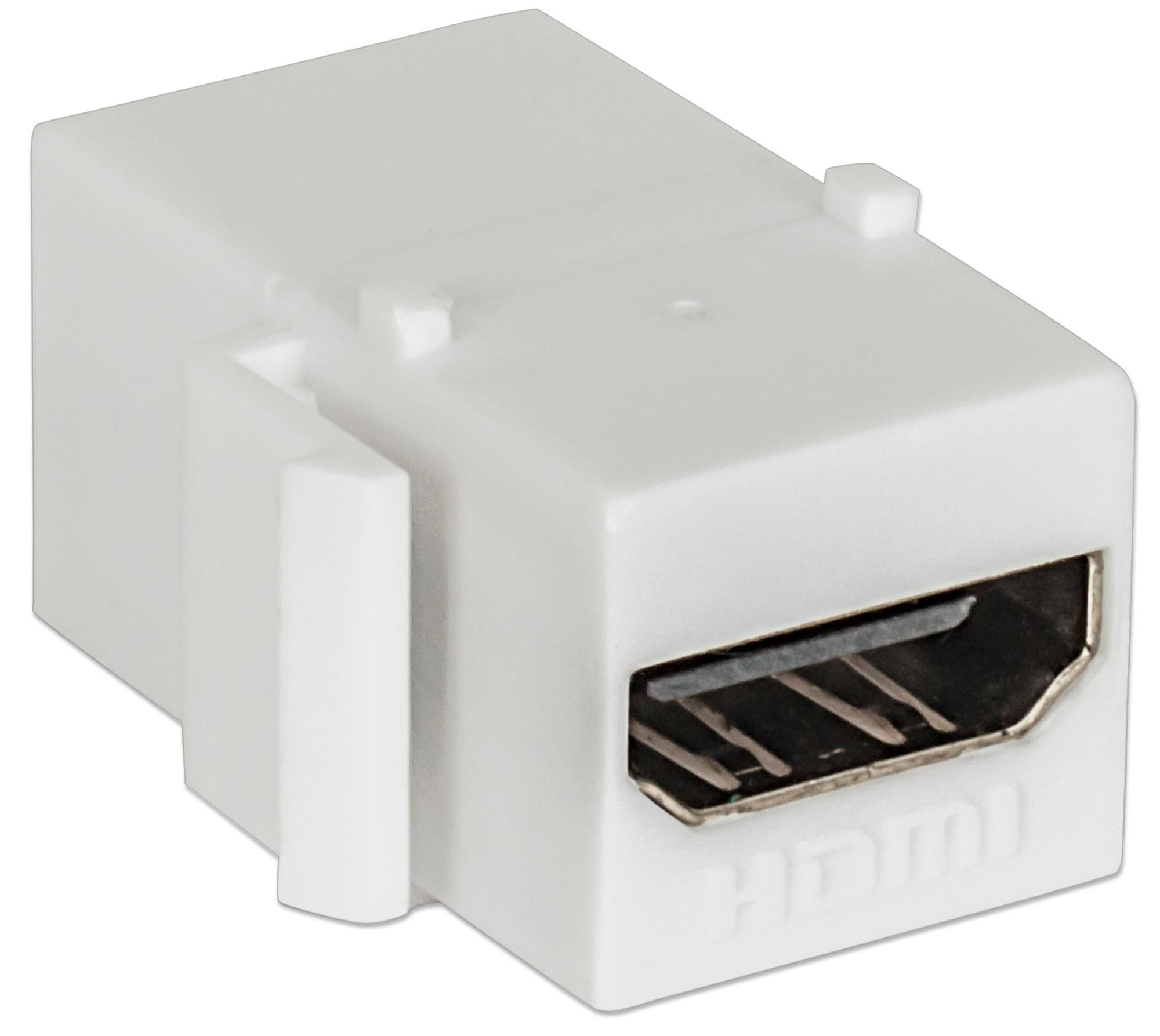 Adattatore Keystone HDMI F/F Tipo A per Pannelli Patch Bianco - Intellinet IWP-ADAP-HDMIW