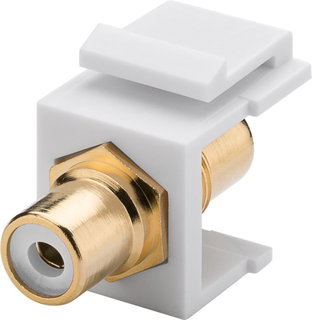 Keystone Cinch/RCA White - Goobay IWP-ADAP-RCAYFG module