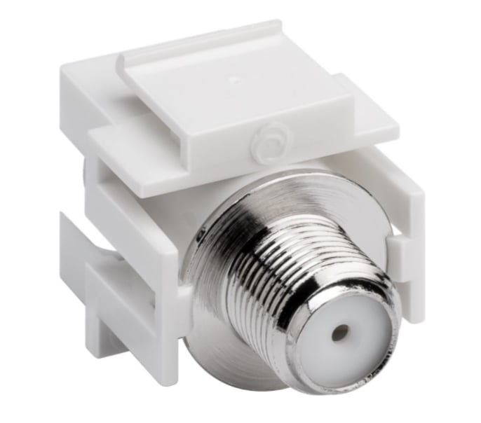 Keystone SAT module coaxial antenna F, built-in mounting - Goobay IWP-ADAP-SAT-CFI