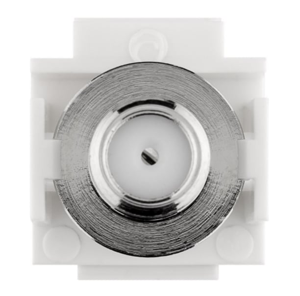 Keystone SAT module coaxial antenna F, built-in mounting - Goobay IWP-ADAP-SAT-CFI