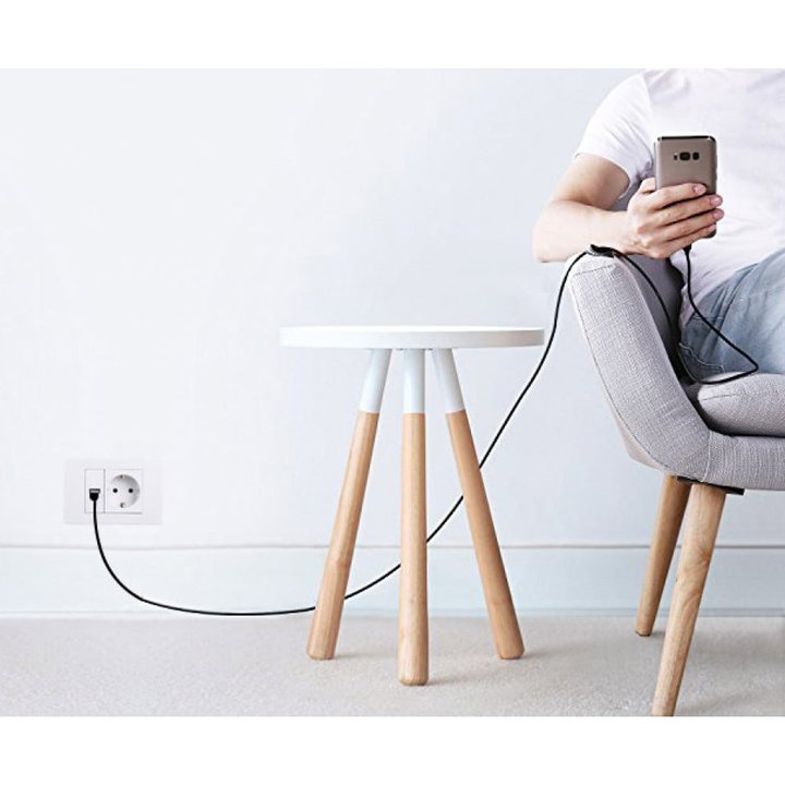 Connettore Keystone USB 3.2 Tipo A Femmina/Femmina Nero - OEM IWP-ADAP-USB3-90