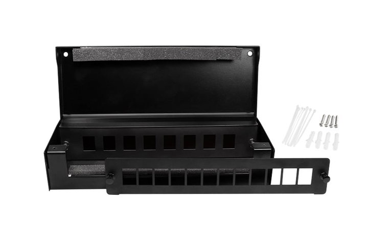 8 or 12 Distribution Panel Keystone Doors - Logilink IWP-BOX SC- 12 B