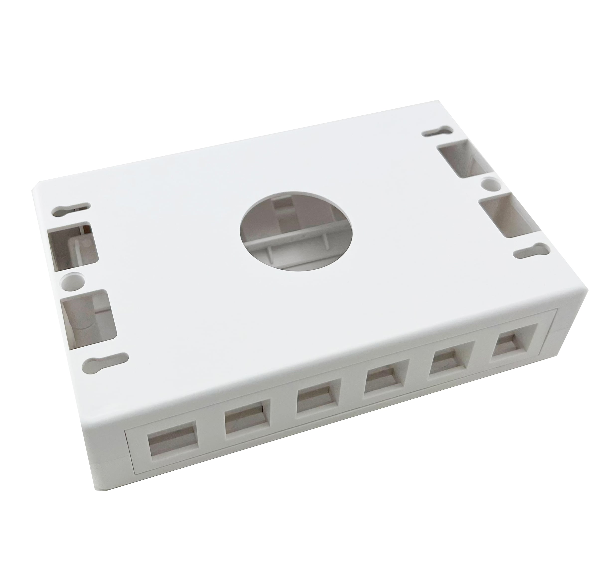 Box di Distribuzione 6/12 porte Keystone - Techly Professional IWP-BOX SC-6T