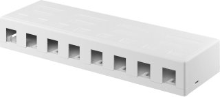 Box di Distribuzione 8 Porte Keystone - Goobay IWP-BOX SC-8