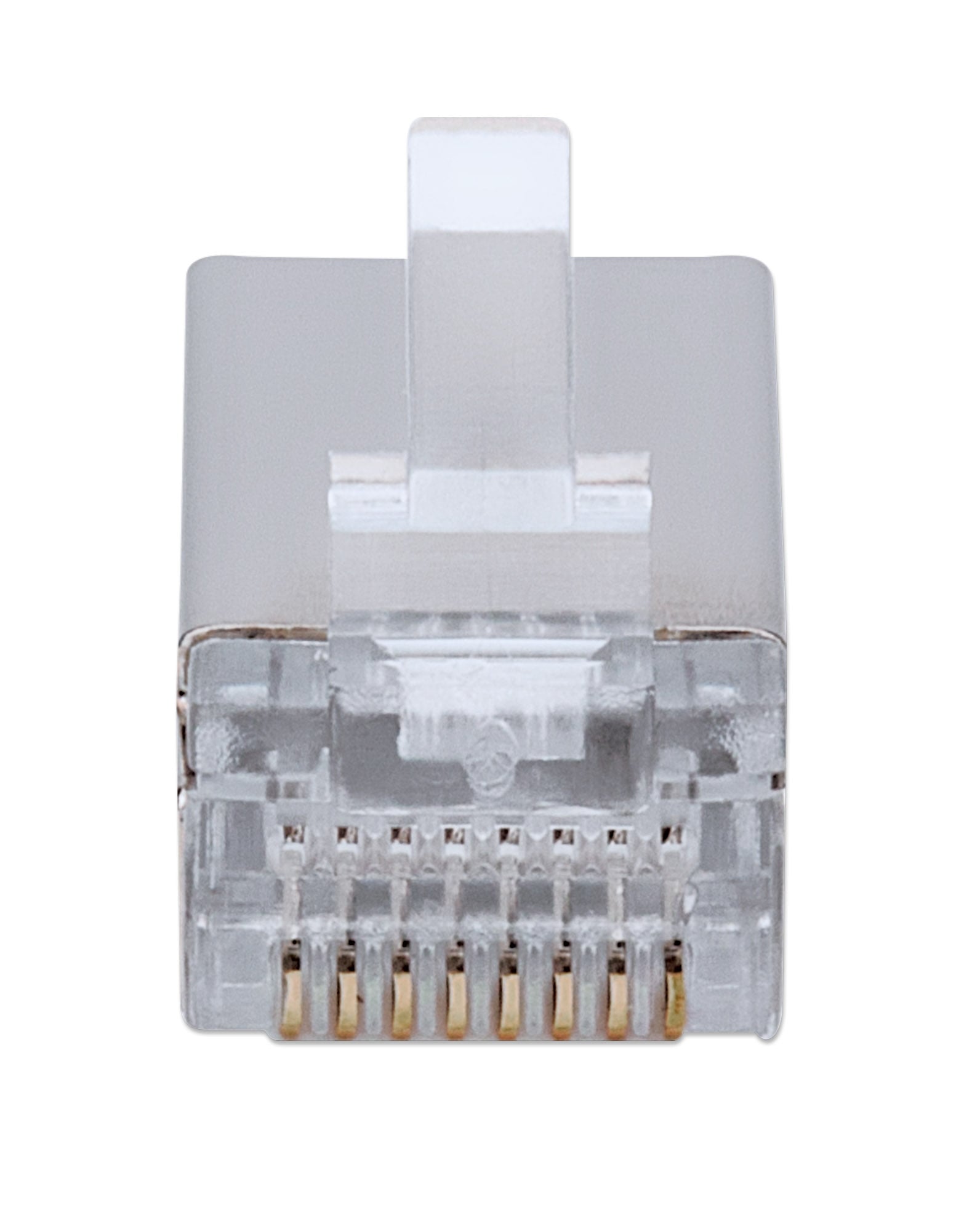 Confezione 100 Plug modulari RJ45 passanti Cat5e FastCrimp - Intellinet IWP-CAT5ESJ