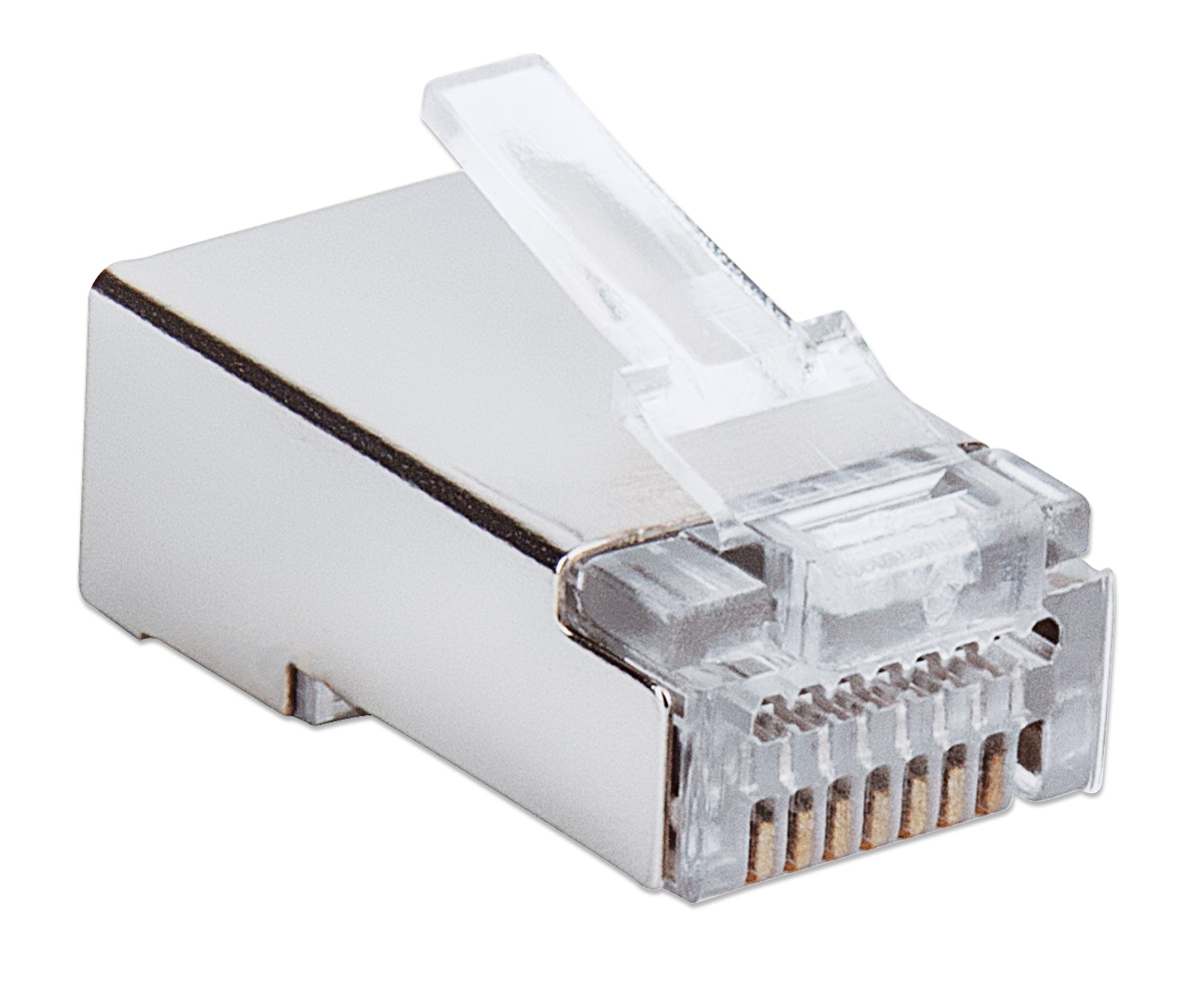Confezione 50 Plug modulari RJ45 Passanti Cat6 FastCrimp - Intellinet IWP-CAT6S