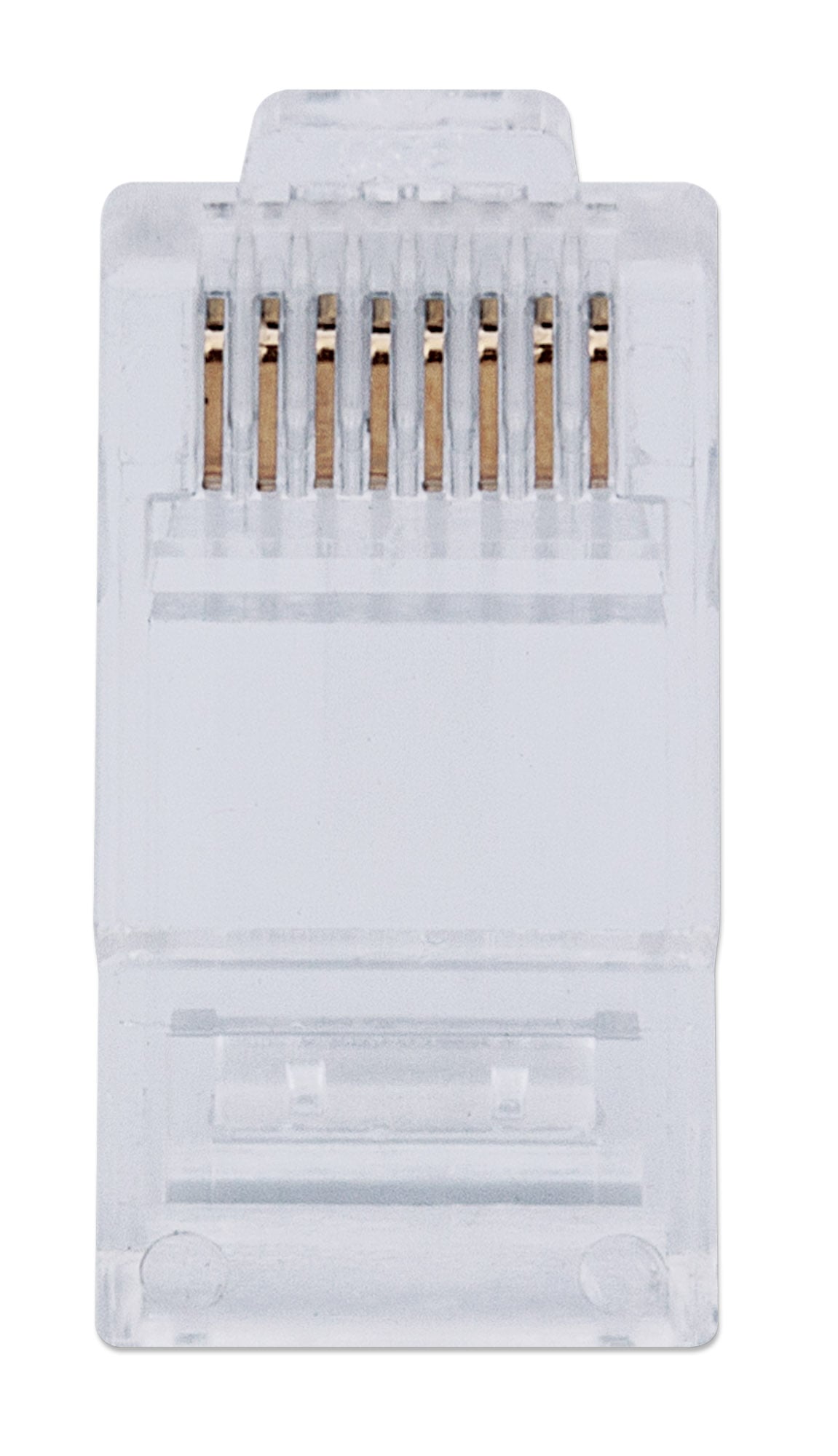 Confezione 50 plug modulari RJ45 passanti Cat6 FastCrimp - Intellinet IWP-CAT6U