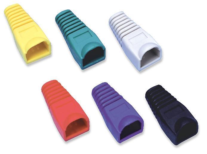 Connector cover for Plug RJ 45 6.2 mm Blue - Intellinet IWP-CBOOT-BL