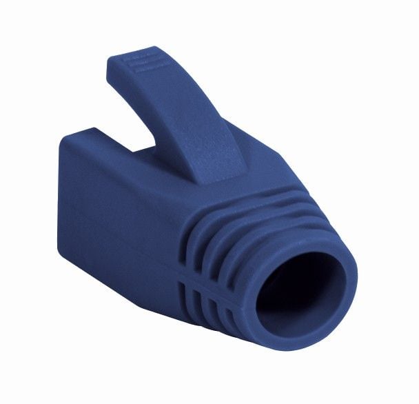 Copriconnettore per Plug RJ45 Cat6 8mm Blu - Intellinet IWP-CBOOT-BLU8