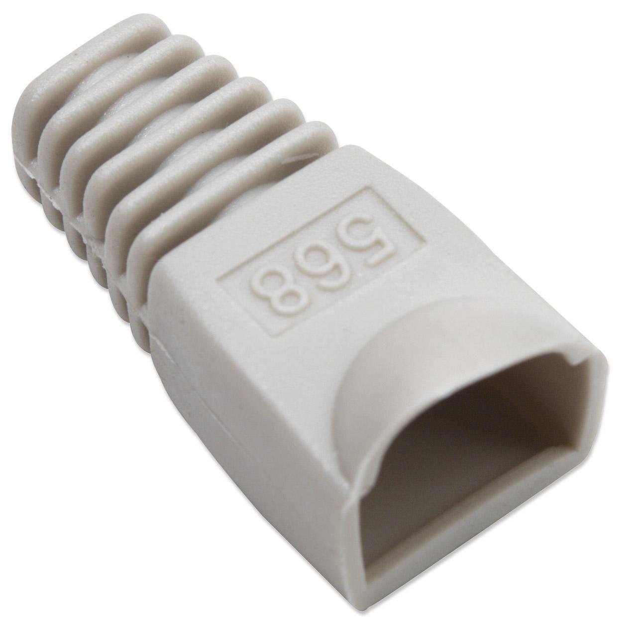 Copriconnettore per Plug RJ45 6.2mm Grigio - Intellinet IWP-CBOOT-GR