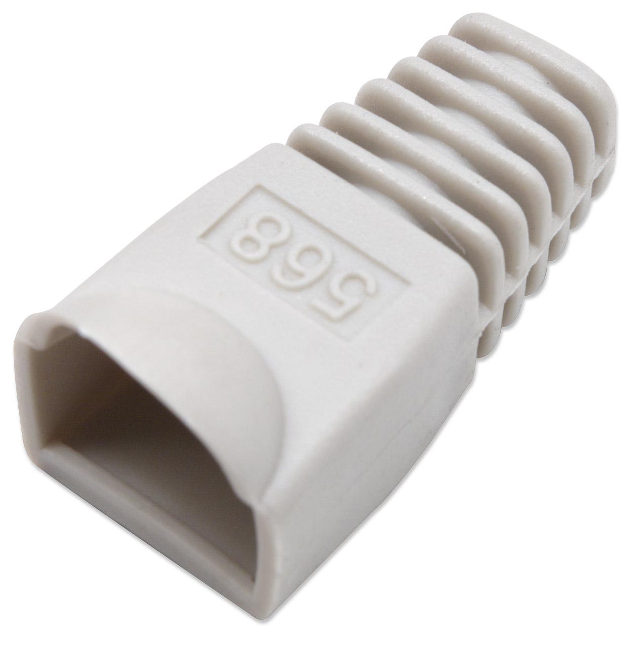 Copriconnettore per Plug RJ45 6.2mm Grigio - Intellinet IWP-CBOOT-GR