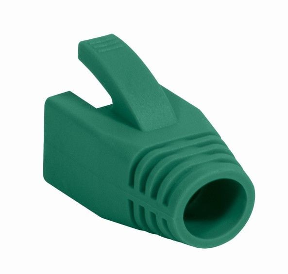 Copriconnettore per Plug RJ45 Cat6 8mm Verde - Intellinet IWP-CBOOT-GRE8