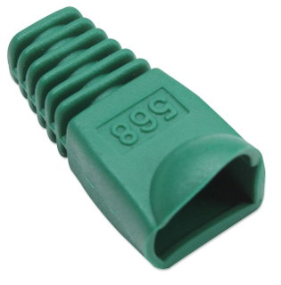 Connector cover for Plug RJ 45 6.2 mm Green - Intellinet IWP-CBOOT-VE