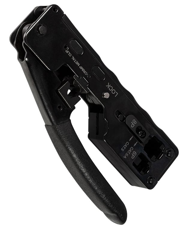Pinza di Crimpatura per Cat5E Cat6 Cat6A Cat7 e RJ11/12 - Logilink IWP-HT 025