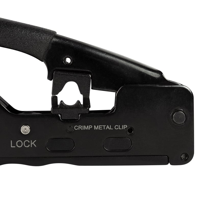 Pinza di Crimpatura per Cat5E Cat6 Cat6A Cat7 e RJ11/12 - Logilink IWP-HT 025
