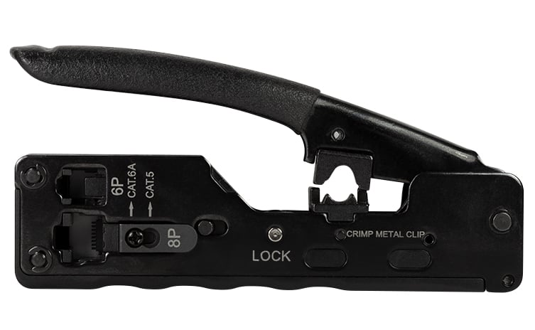Pinza di Crimpatura per Cat5E Cat6 Cat6A Cat7 e RJ11/12 - Logilink IWP-HT 025