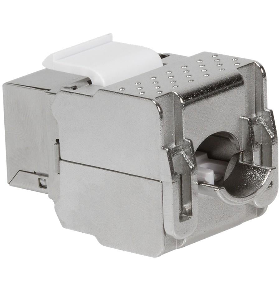 Frutto Keystone RJ45 Cat6A 10Gigabit STP 180° Toolless - Intellinet IWP-MD 10G/STP