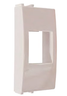 Adattatore Frutti RJ45 per Serie ABB Chiara Bianco - Intellinet IWP-MD ADAPT/ABBCH