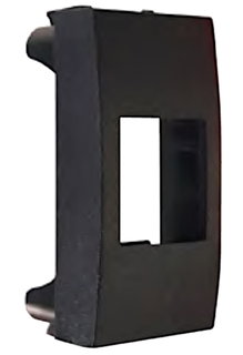 Adattatore Frutti RJ45 per Serie ABB Mylos Nero - Intellinet IWP-MD ADAPT/ABBMYBK
