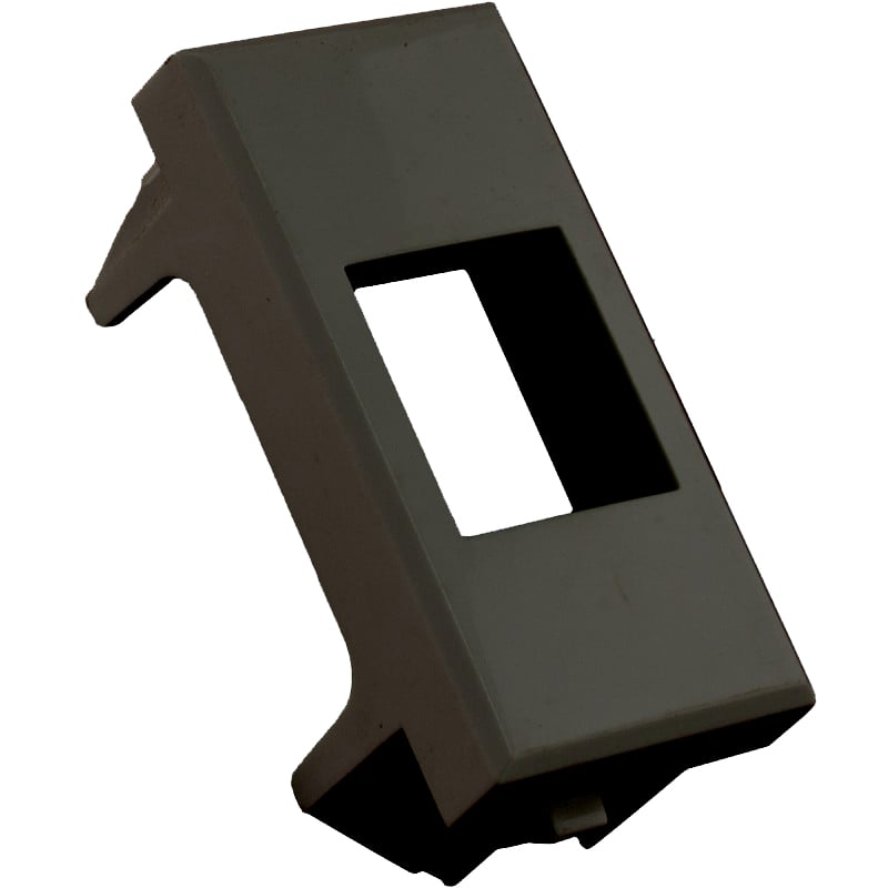 Adattatore Frutti RJ45 Compatibile con BTicino Axolute Nero - Intellinet IWP-MD ADAPT/AX