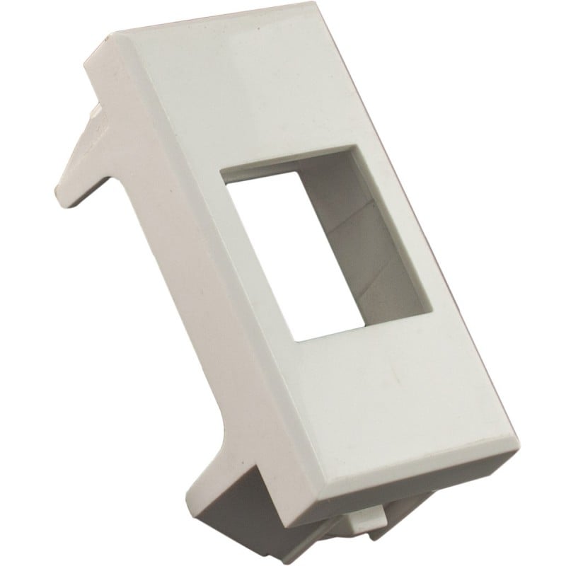 Adattatore Frutti RJ45 Compatibile con BTicino Axolute Bianco - Intellinet IWP-MD ADAPT/AXWH