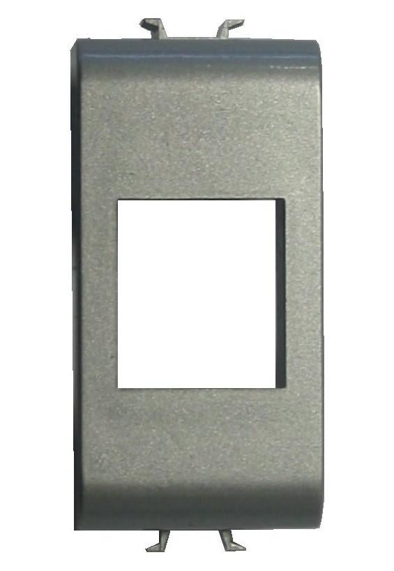 Adattatore Frutti RJ45 per Gewiss Serie Chorus Titanio - Intellinet IWP-MD ADAPT/CHTIT
