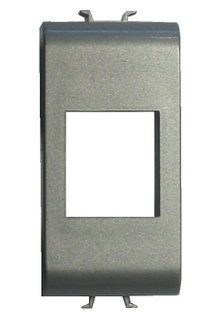 Adattatore frutti RJ45 per Gewiss serie Chorus Titanio - Intellinet IWP-MD ADAPT/CHTIT