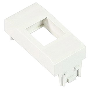 Adattatore Frutti RJ45 per Placca Compatibile con BTicino Luna Bianco - Intellinet IWP-MD ADAPT/LUNA