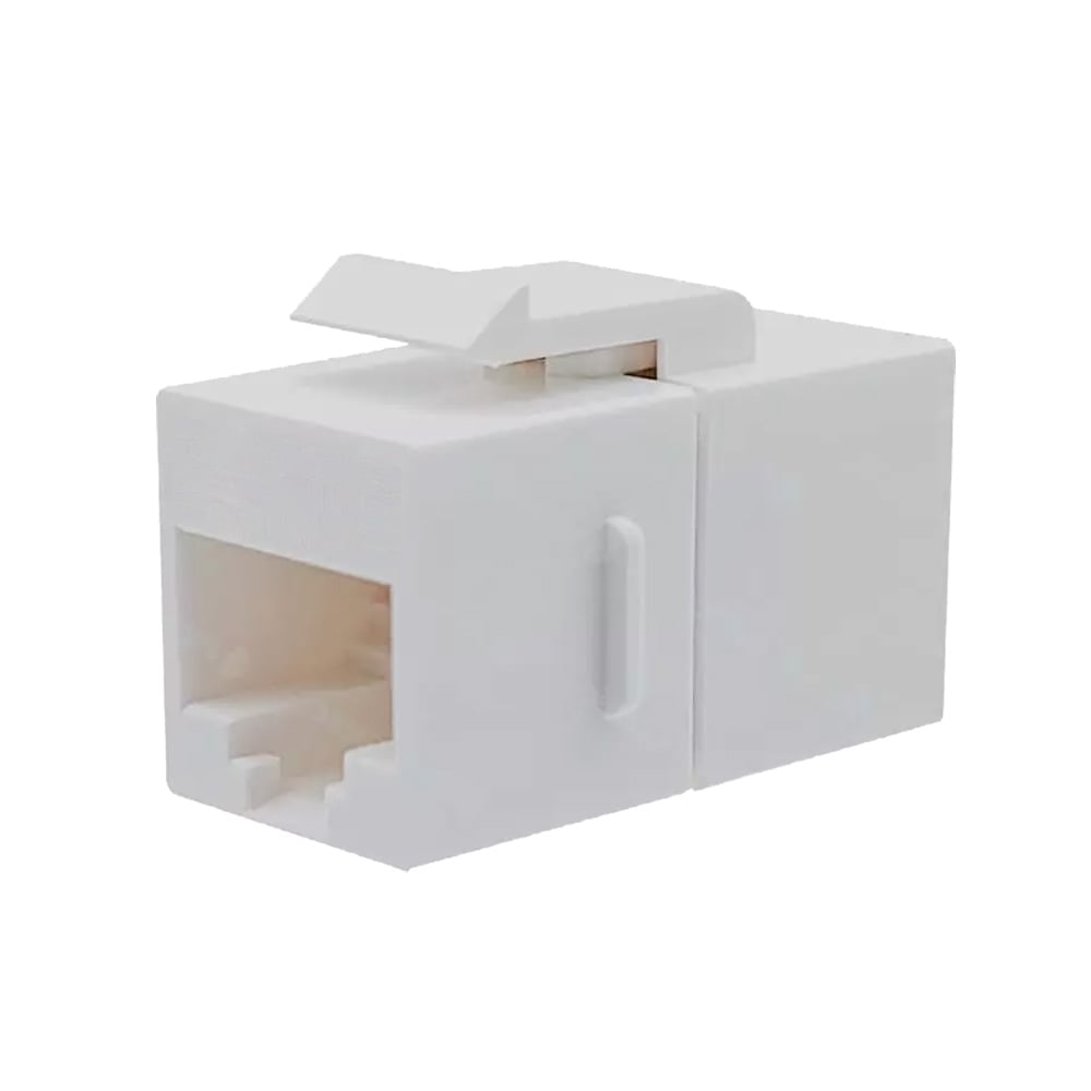 Accoppiatore RJ45 F/F UTP Cat5e Keystone Bianco - Intellinet IWP-MD C5E/TRB