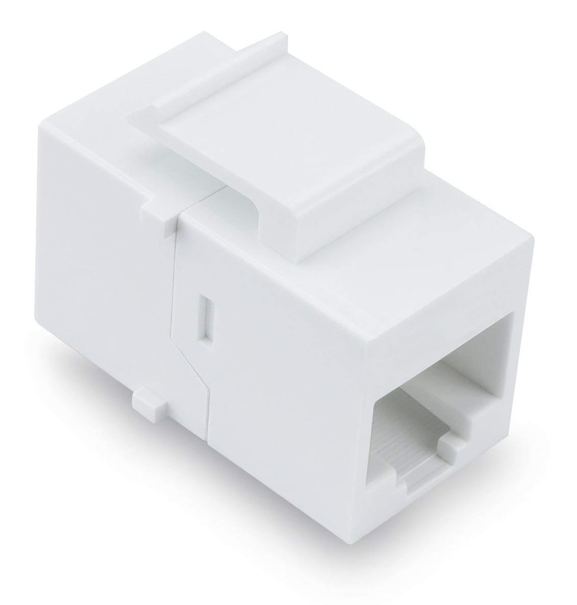 Accoppiatore Keystone RJ45 F/F Cat5E UTP Bianco - Techly Professional IWP-MD C5E/TRBT
