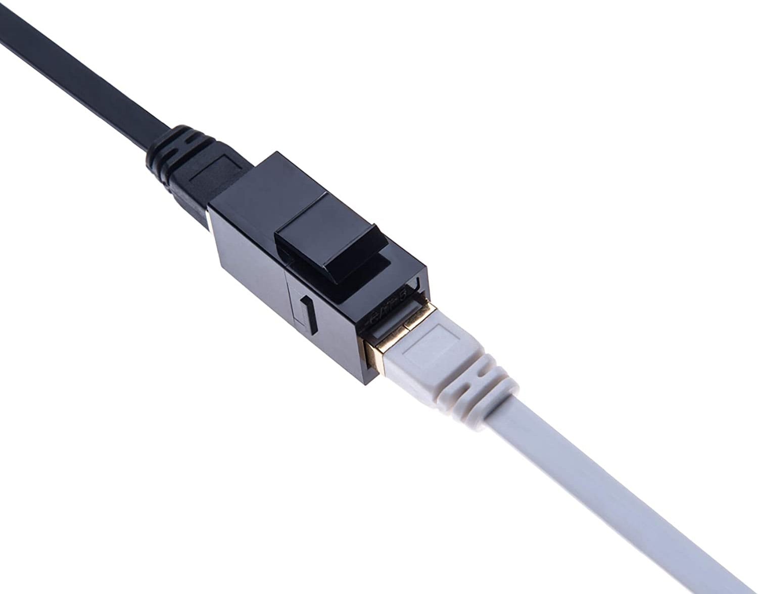 Accoppiatore RJ45 F/F UTP Cat5e Keystone Nero - Intellinet IWP-MD C5E/TRUE