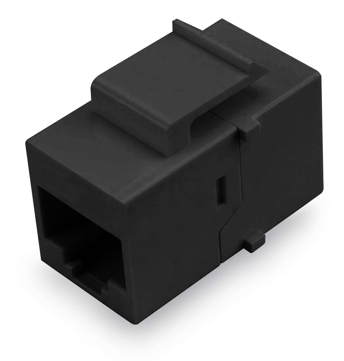 Keystone RJ 45 F/F Cat 5 AND UTP Coupler Black - Techly Professional IWP-MD C 5 E/TRUET