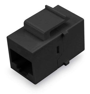Accoppiatore Keystone RJ45 F/F Cat5E UTP Nero - Techly Professional IWP-MD C5E/TRUET