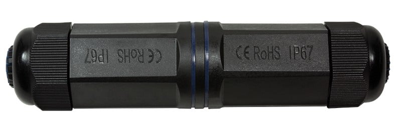 Coupler Cat 6 RJ 45 F/F Waterproof IP 67 - Logilink IWP-MD C 6 -IP 67