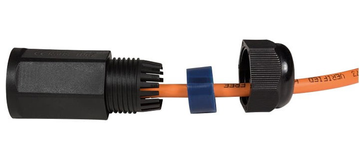 Accoppiatore Cat6 RJ45 F/F Impermeabile IP67 - Logilink IWP-MD C6-IP67
