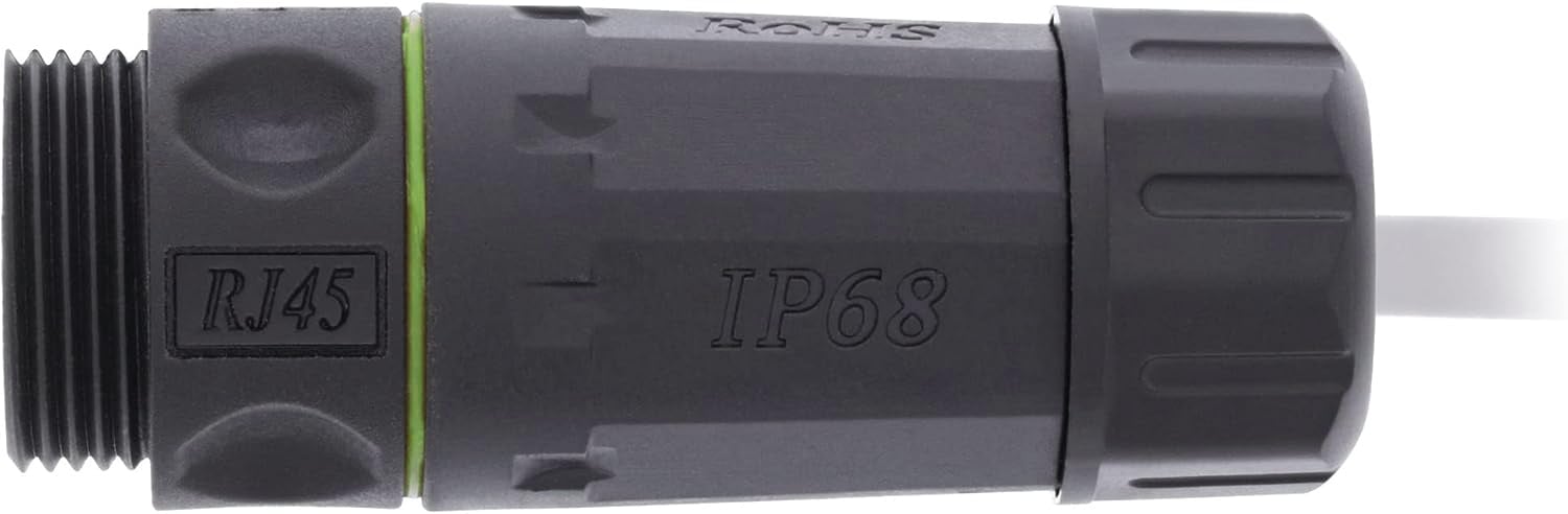 Accoppiatore Slim Cat6 RJ45 F/F Impermeabile IP68 - Techly Professional IWP-MD C6-IP68T-SL