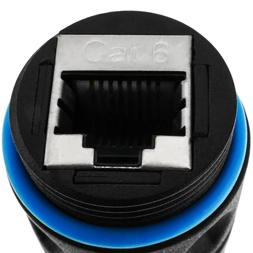Accoppiatore Cat6 RJ45 F/F Impermeabile IP68 - Techly Professional IWP-MD C6-IP68T
