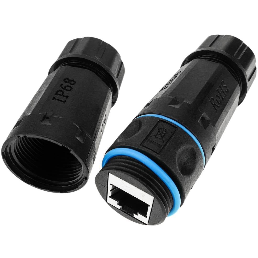 Accoppiatore Cat6 RJ45 F/F Impermeabile IP68 - Techly Professional IWP-MD C6-IP68T