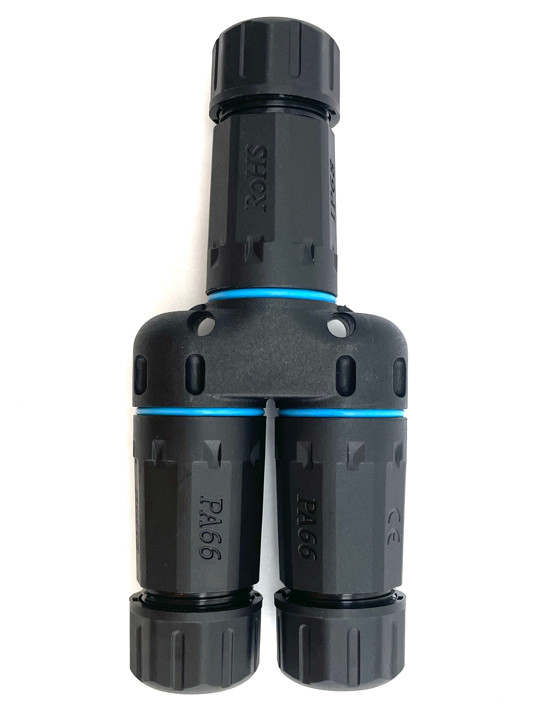 Accoppiatore Adattatore Cat6 RJ45 1F/2F Configurazione 1:1 Impermeabile IP68 - Techly Professional IWP-MD C6-IP68T2