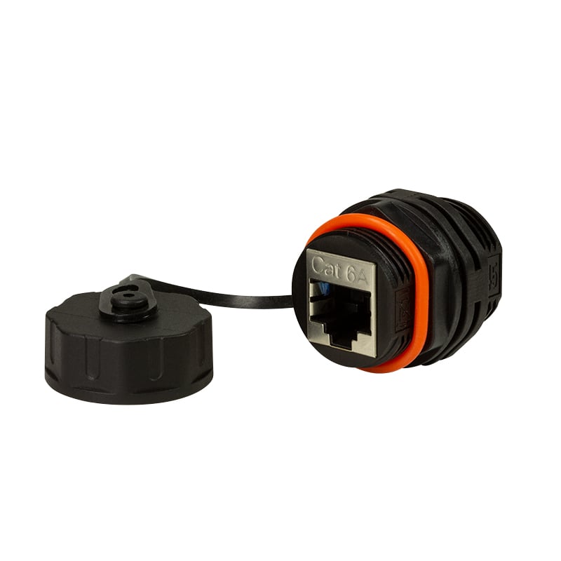 Accoppiatore RJ45 Cat6A da pannello IP68 - Techly Professional IWP-MD C6A-IPPANT