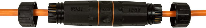 RJ 45 External Cat 6 A Cat 7 IP 68 Toolless - Logilink IWP-MD C 6 A-IPTL