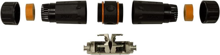 RJ 45 External Cat 6 A Cat 7 IP 68 Toolless - Logilink IWP-MD C 6 A-IPTL