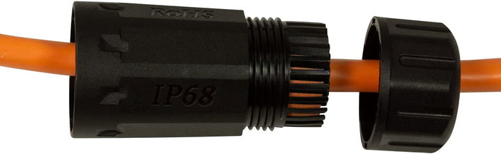 RJ 45 External Cat 6 A Cat 7 IP 68 Toolless - Logilink IWP-MD C 6 A-IPTL