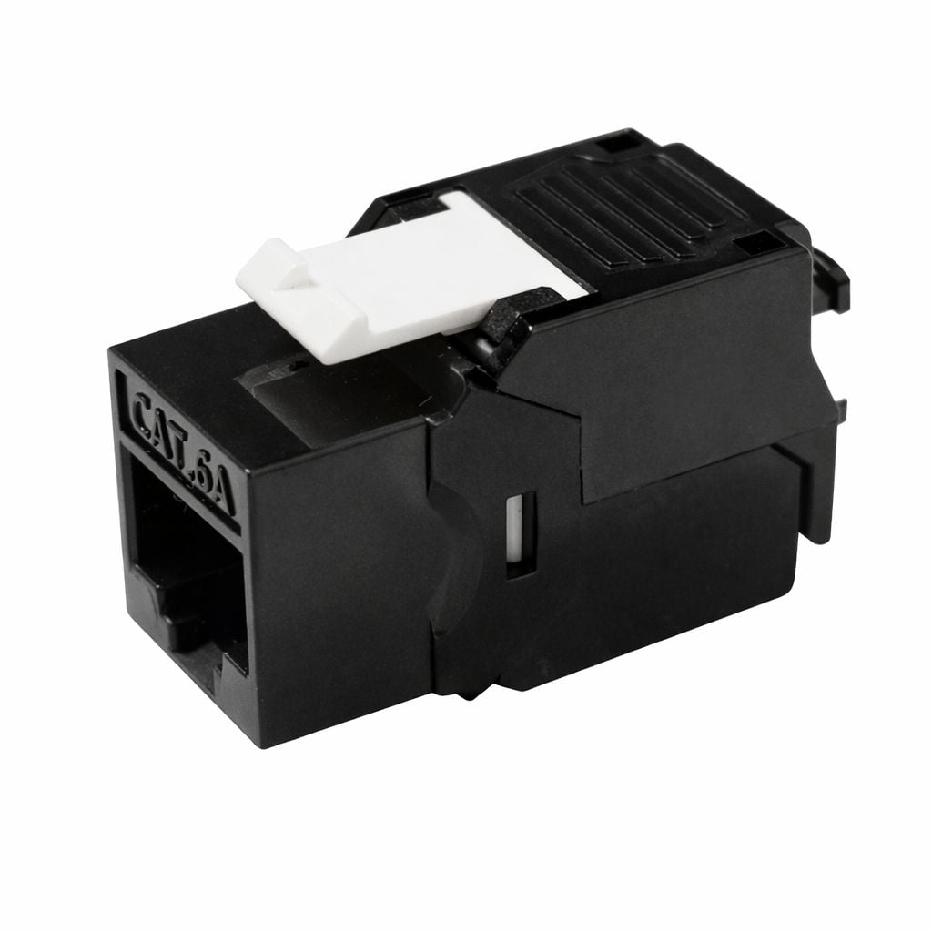Frutto Keystone RJ45 Cat6A UTP Toolless Nero 3µ - Intellinet IWP-MD C6A/BKI3