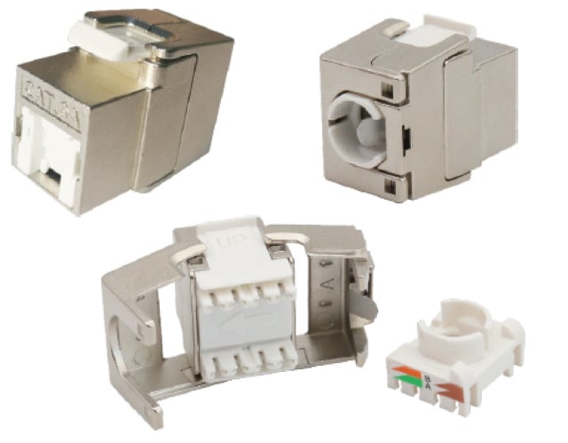 Frutto Keystone RJ45 Cat6A STP AWG22-26 Short Body - IWP-MD C6A/SHT
