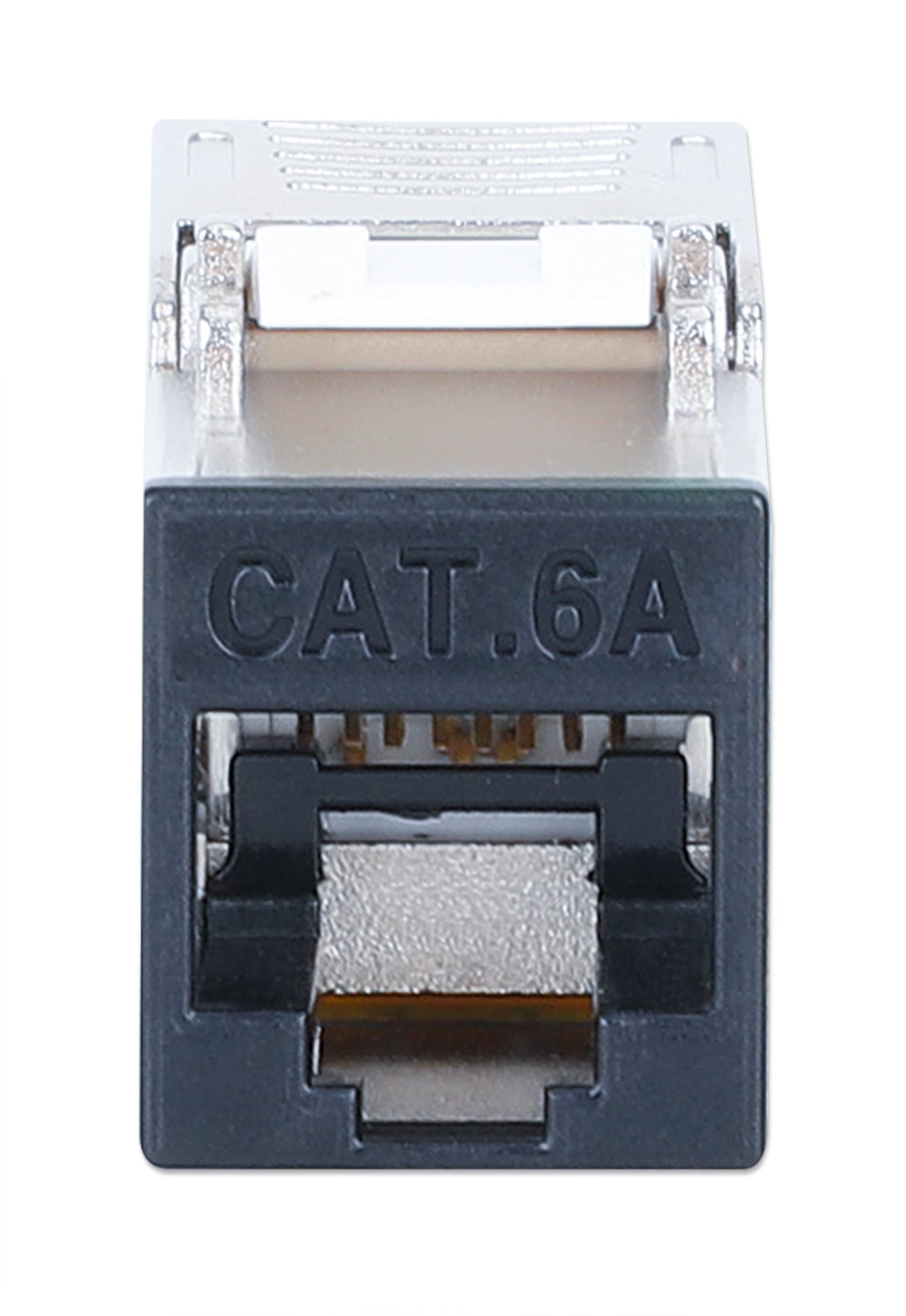 Frutto Keystone RJ45 Cat6A 10G Slim STP Toolless Nero - Intellinet IWP-MD C6A/STBK