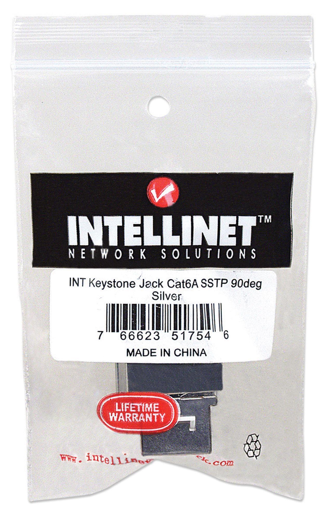 Frutto Keystone Cat6A STP 10Gigabit - Intellinet IWP-MD C6A/STP